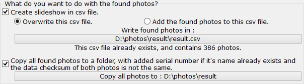 What to do with the found photos.